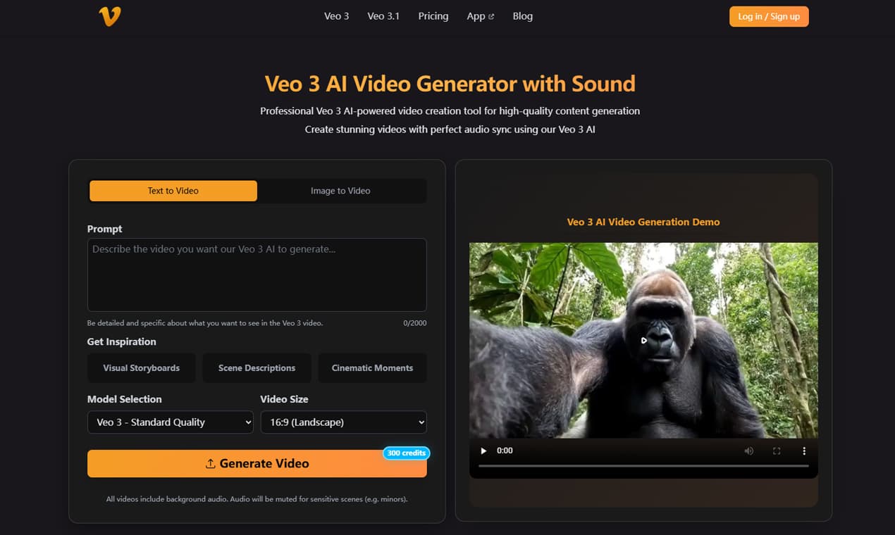 Veo 3 AI Video Generator - Product Image