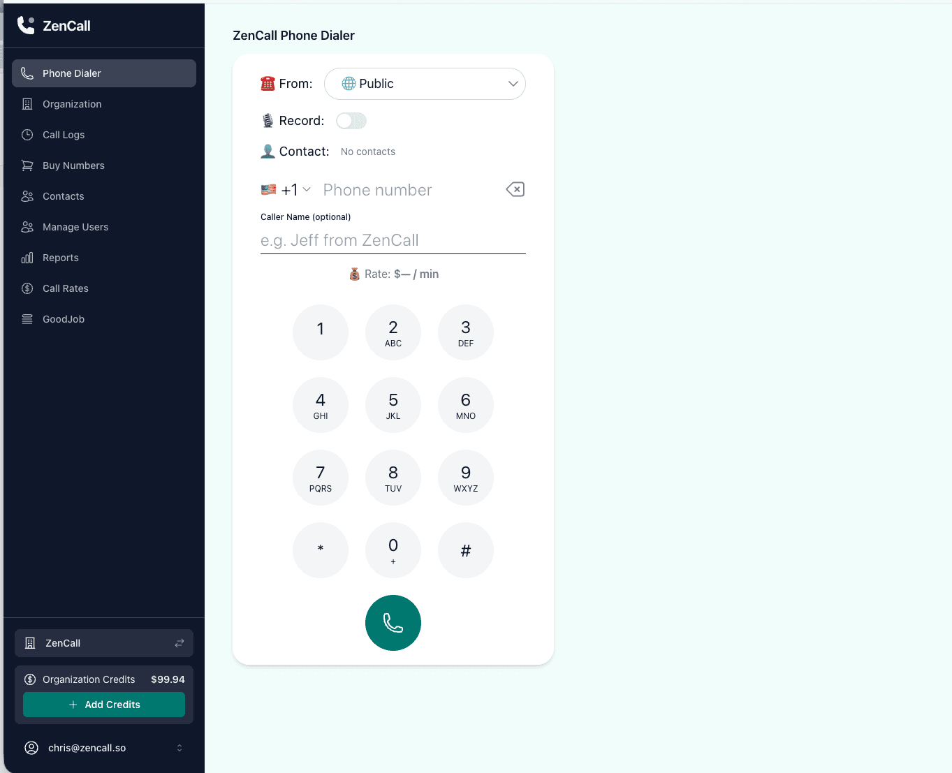 ZenCall - Product Image