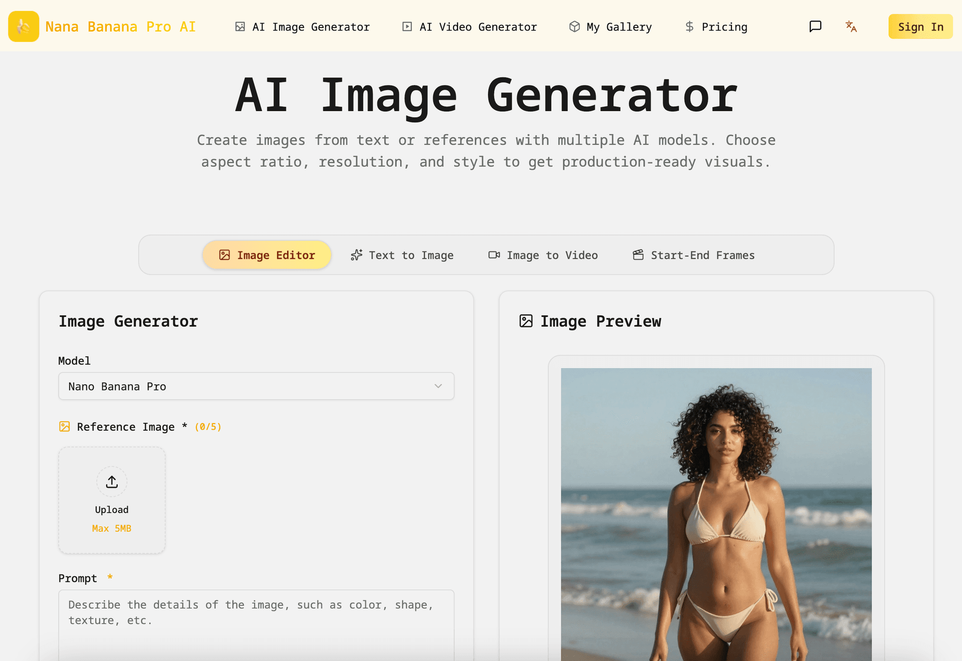 Nana Banana Pro AI - Product Image