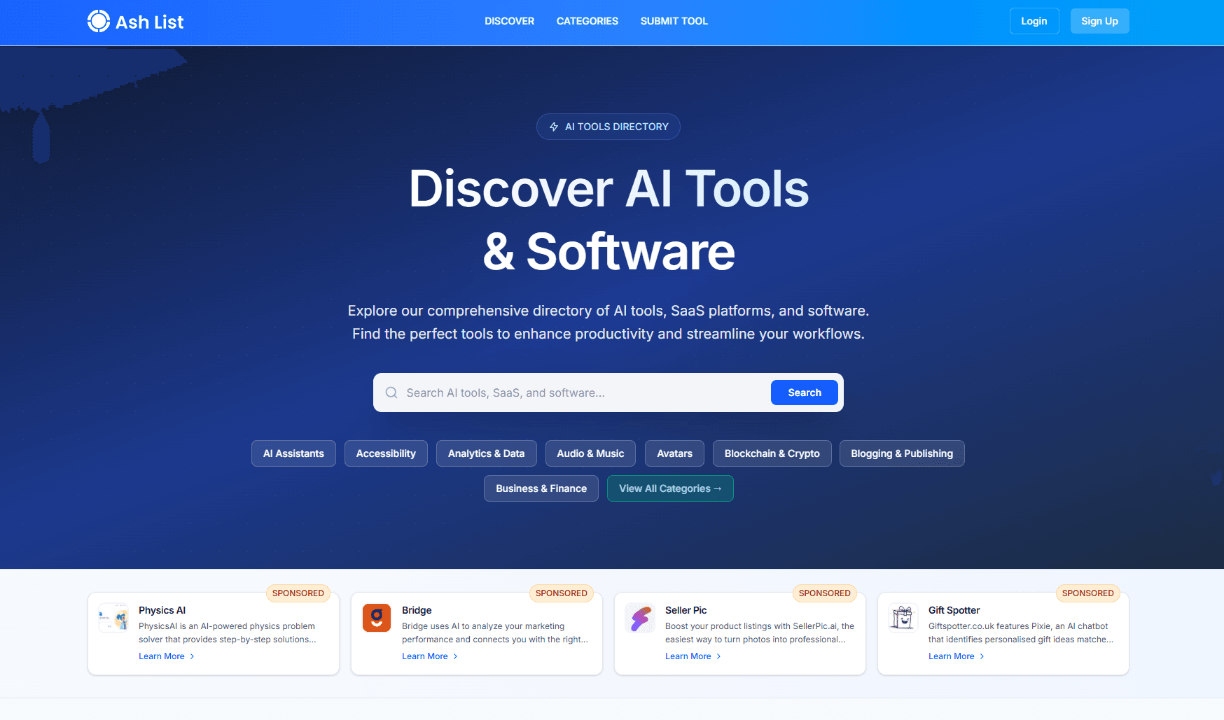 Ash list - Product Image
