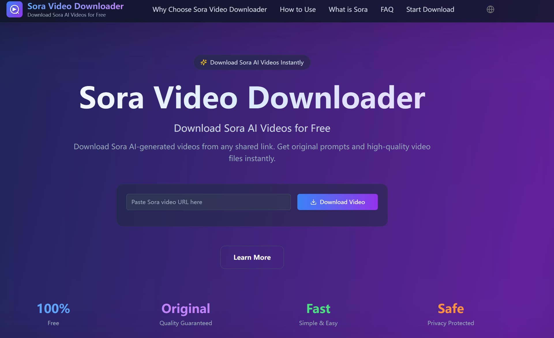 Sora Video Downloader - Product Image