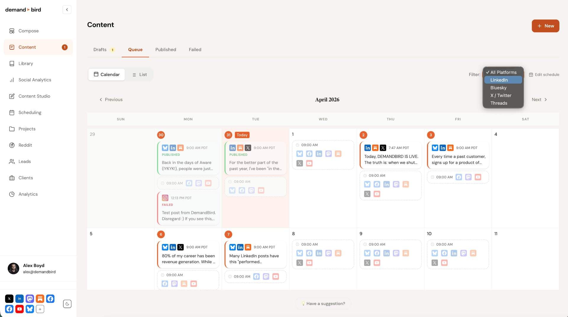 DemandBird - Product Image