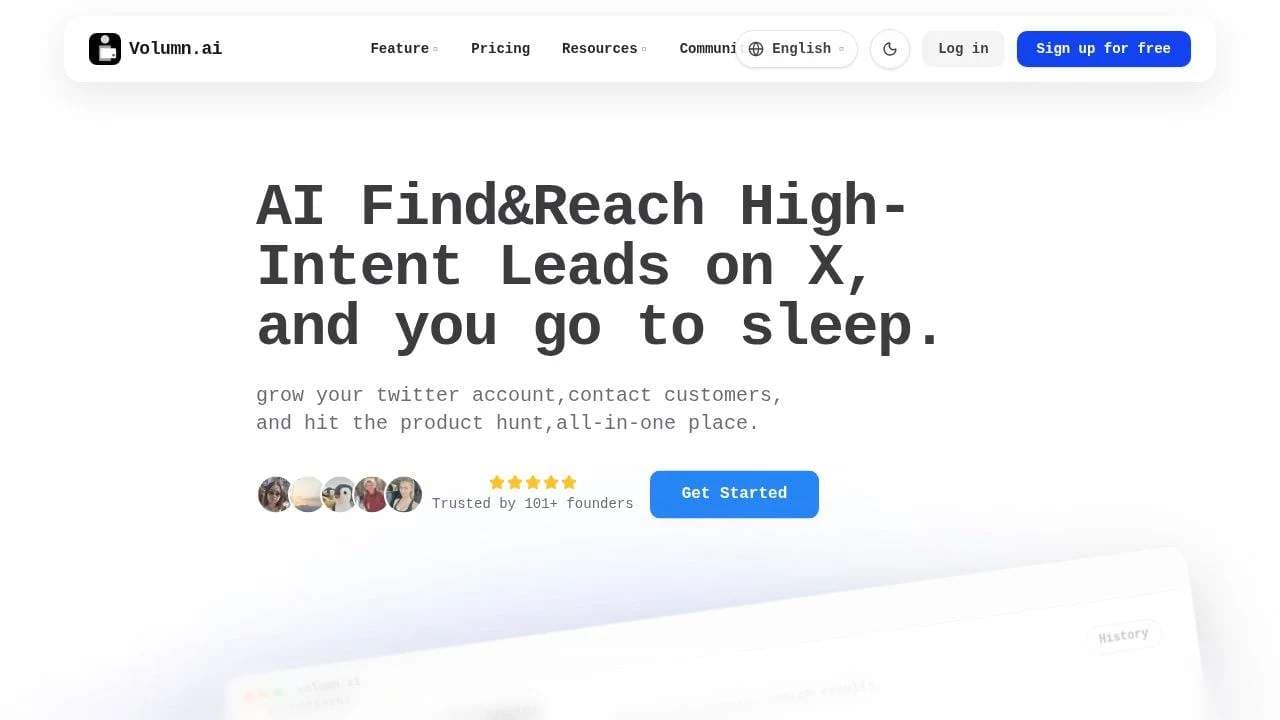 Volumn.ai - Product Image