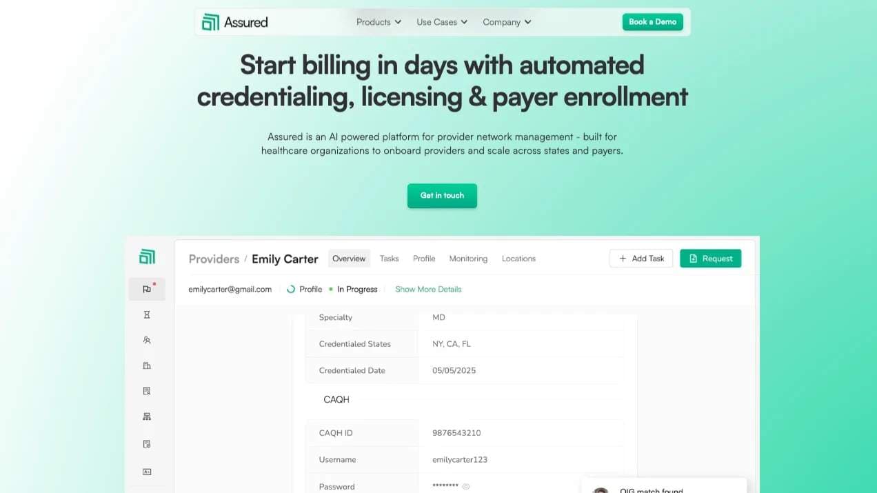 Assured - Product Image