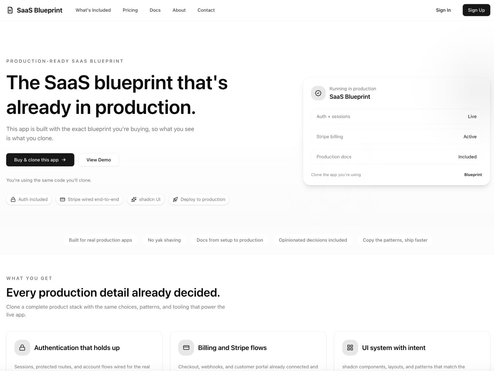 SaaS Blueprint - Product Image