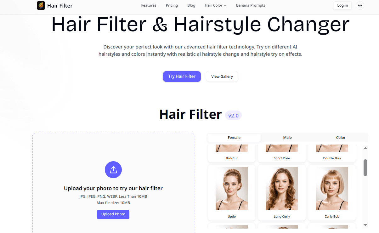 Hair Filter - Product Image