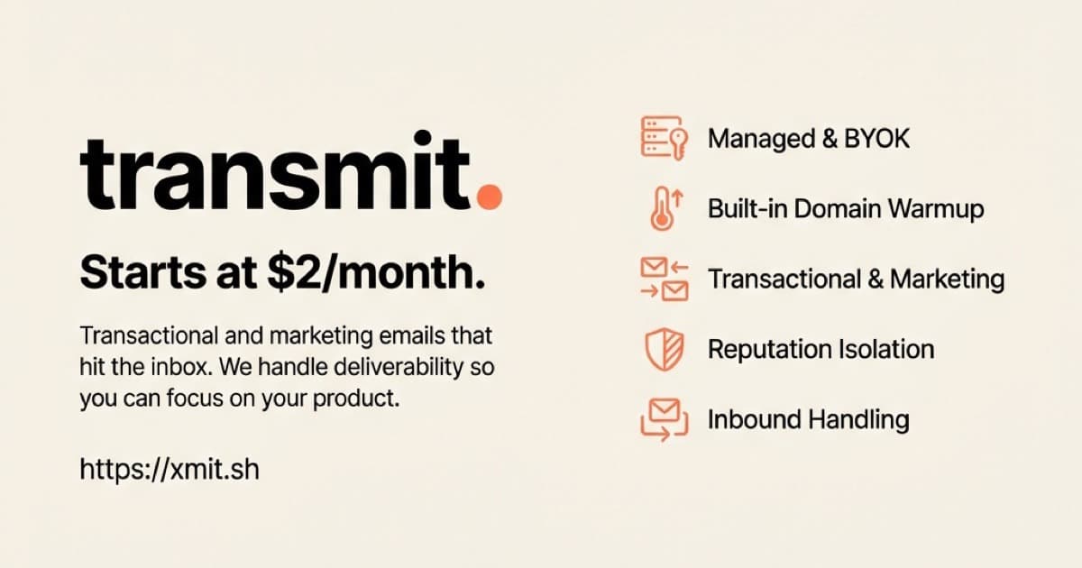 Transmit - Product Image