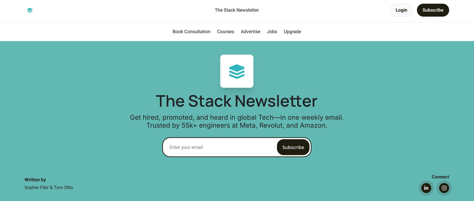 The Stack Newsletter - Product Image