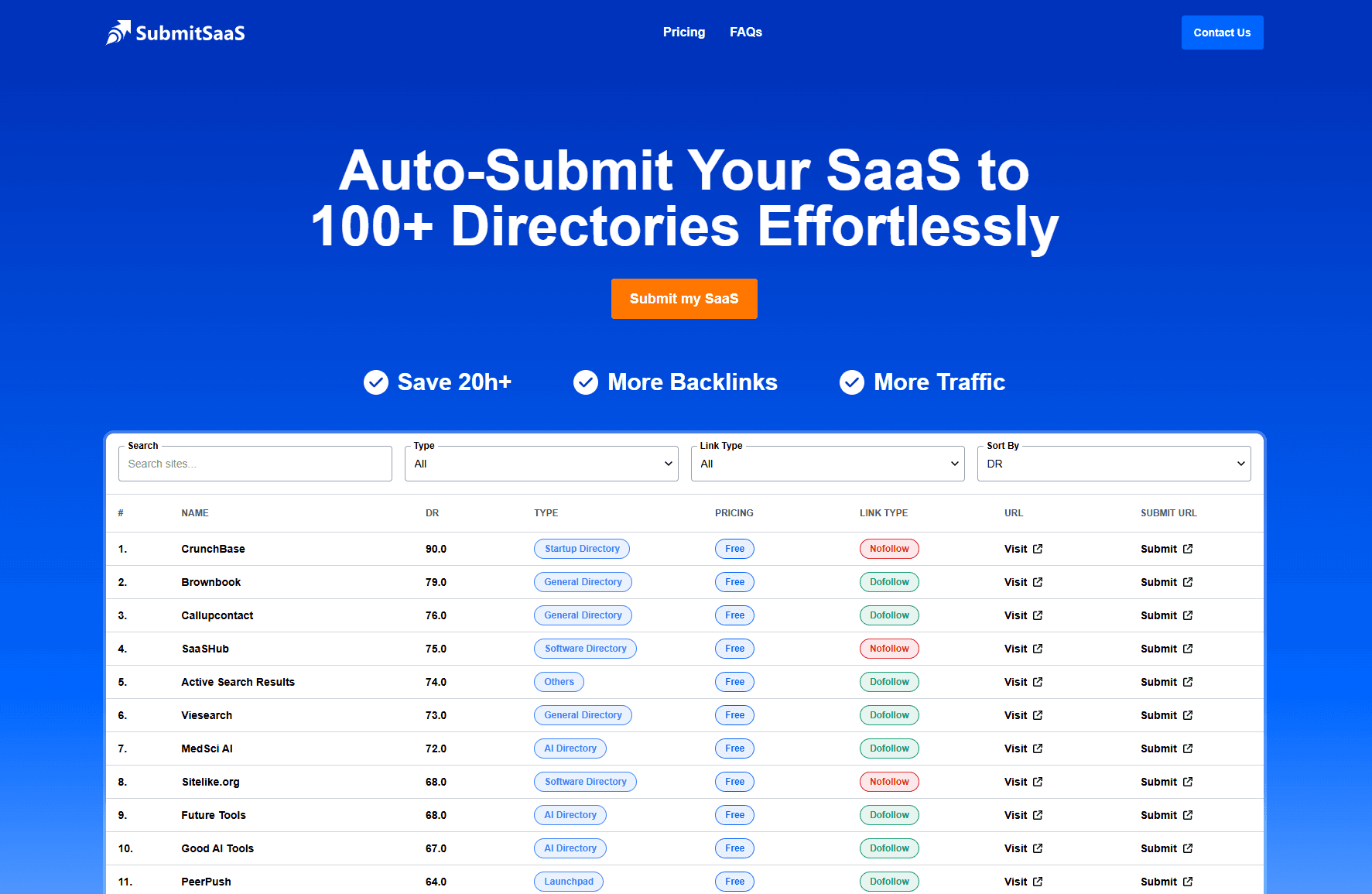 SubmitSaaS - Product Image