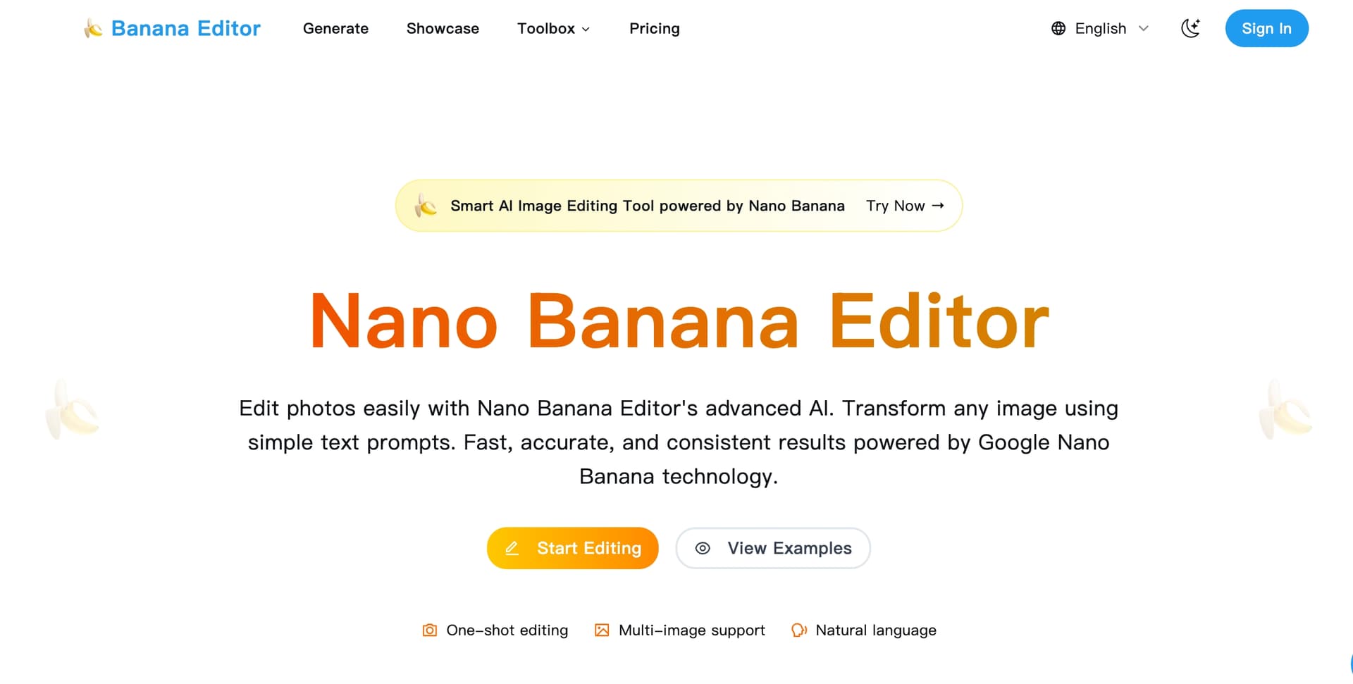BananaEditor - Product Image
