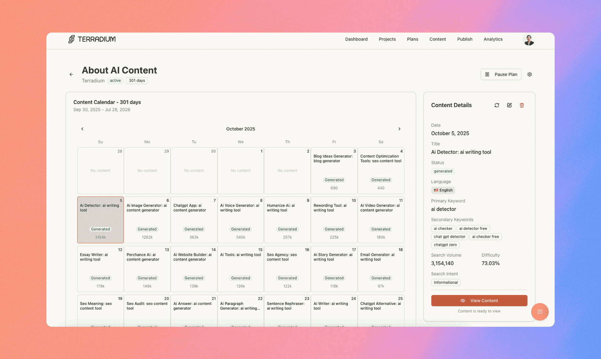 Terradium - Product Image