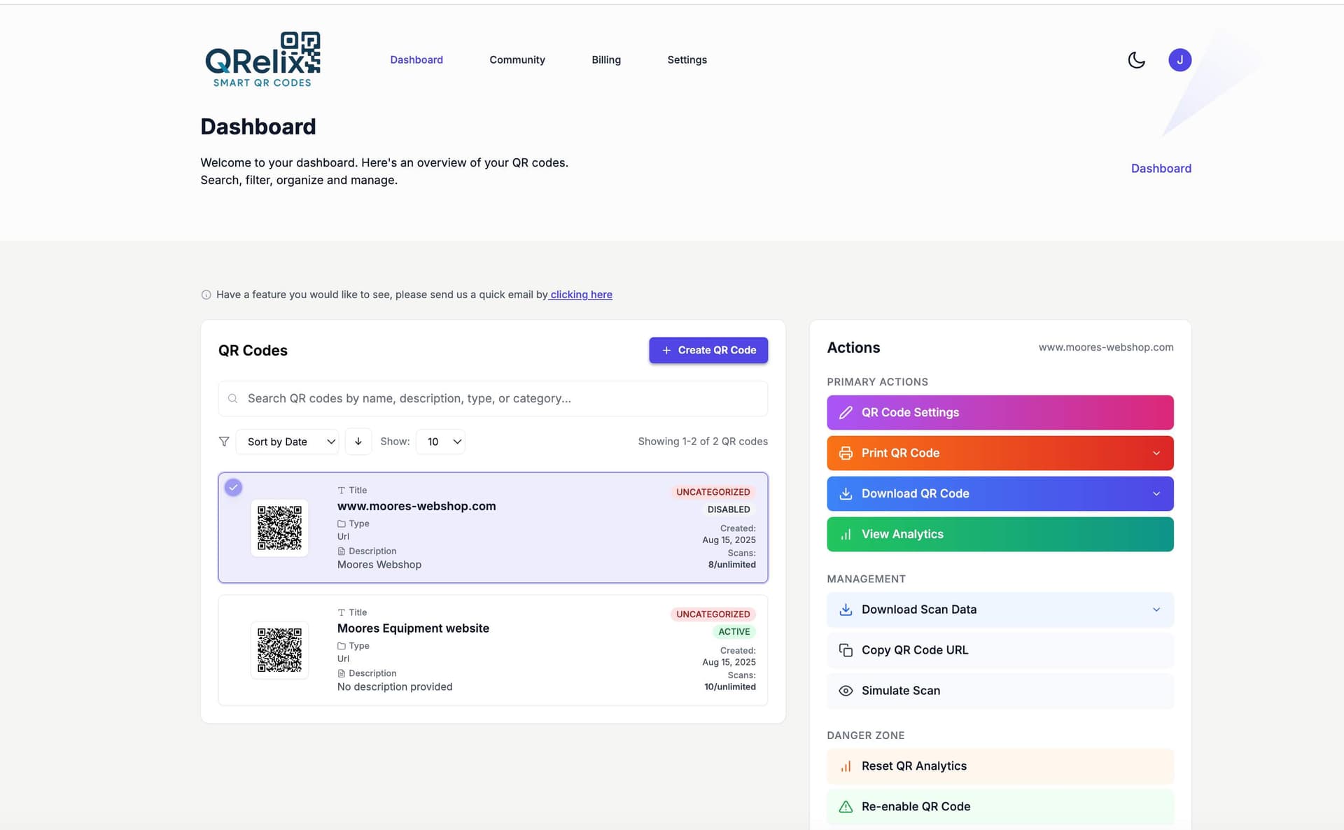 QRelix - Product Image