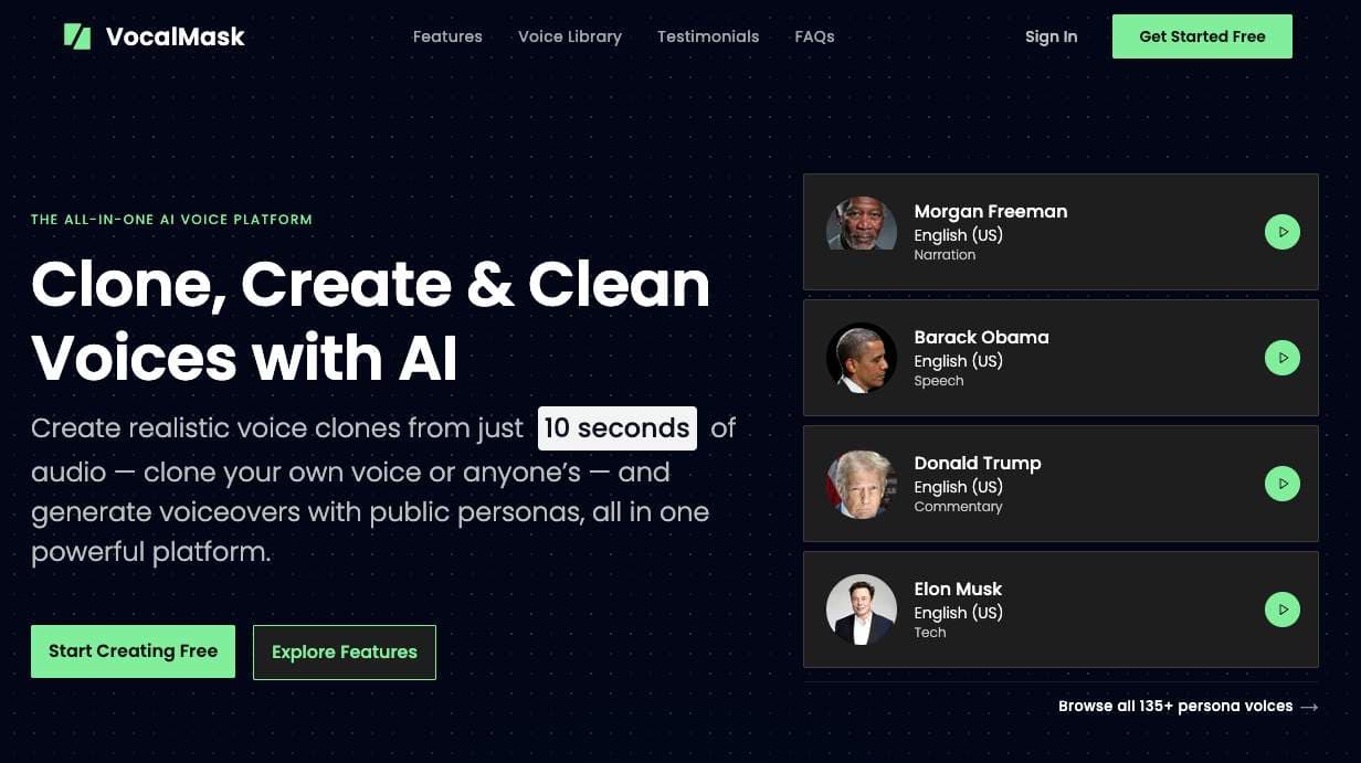 VocalMask - Product Image