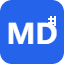 Markdown Cheat Sheet logo
