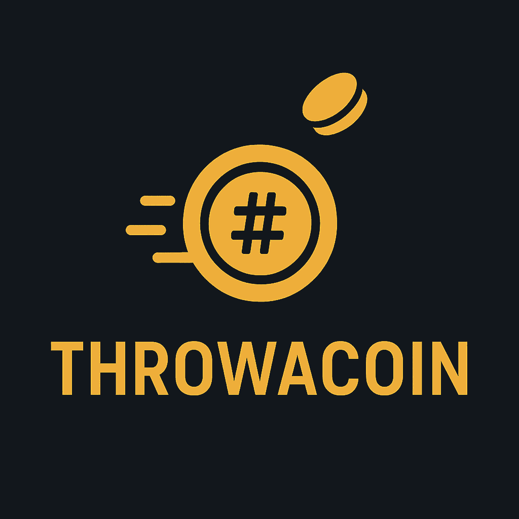 throw a coin logo