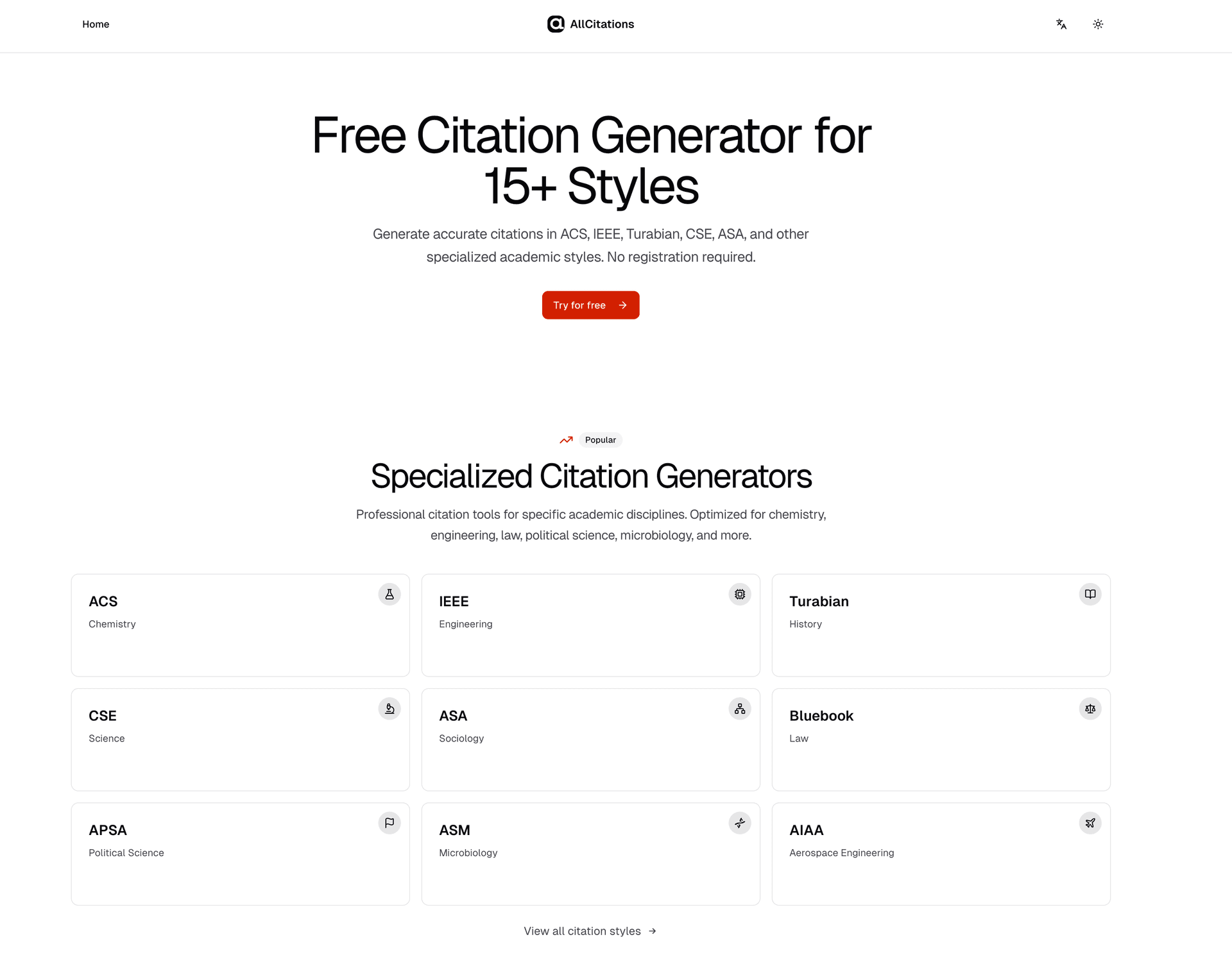 AllCitations - Product Image