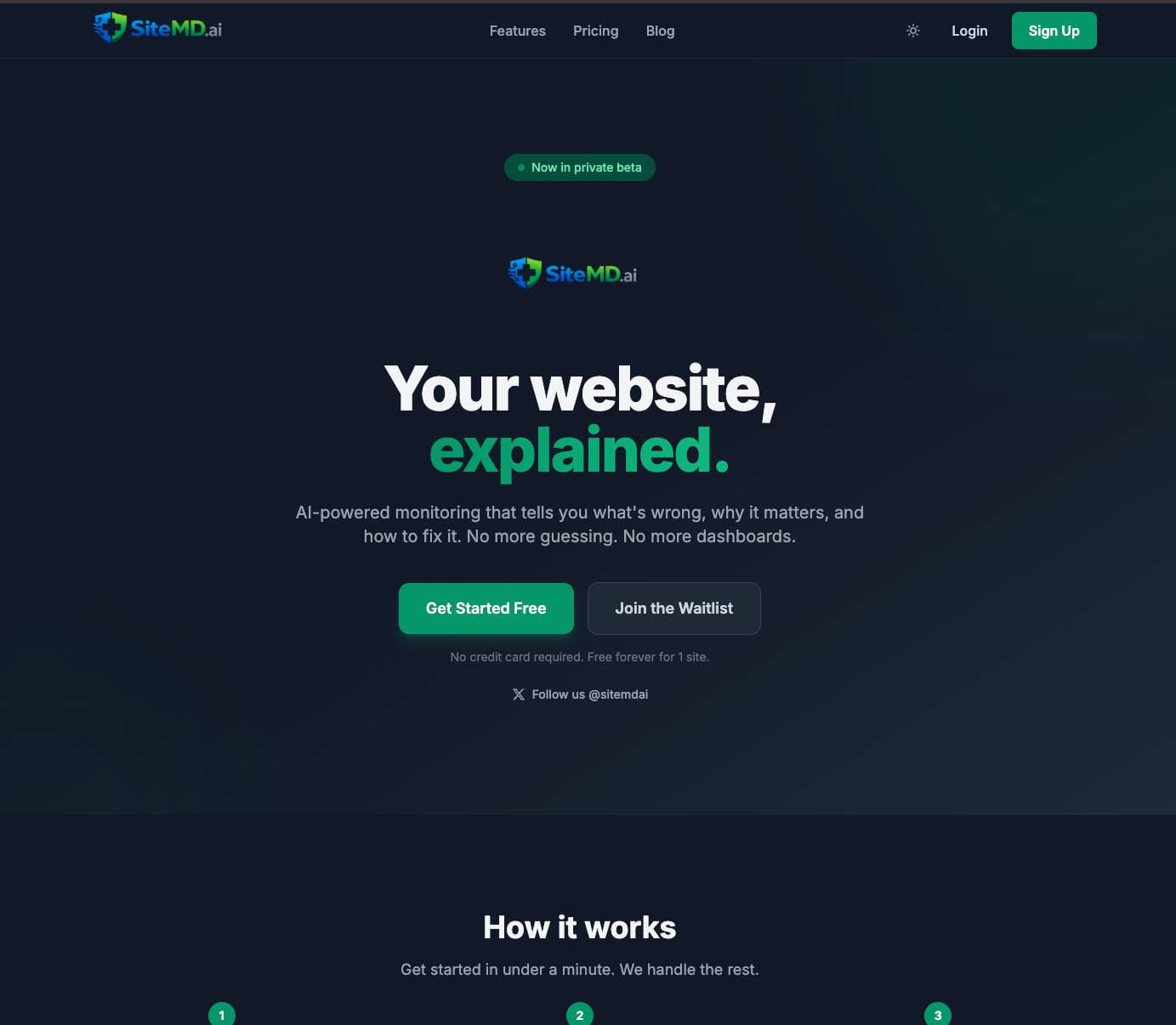 SiteMd - Product Image
