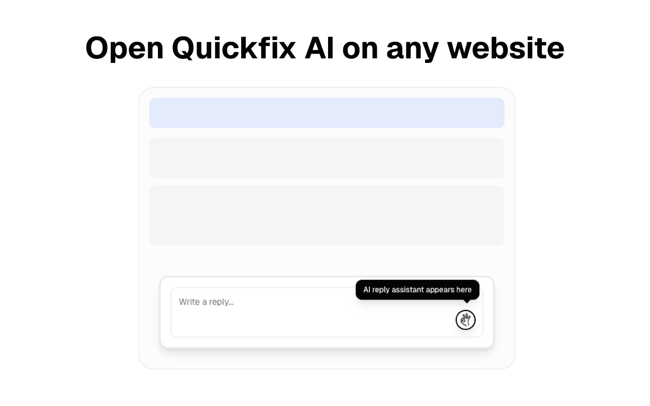 Quickfix AI - Product Image