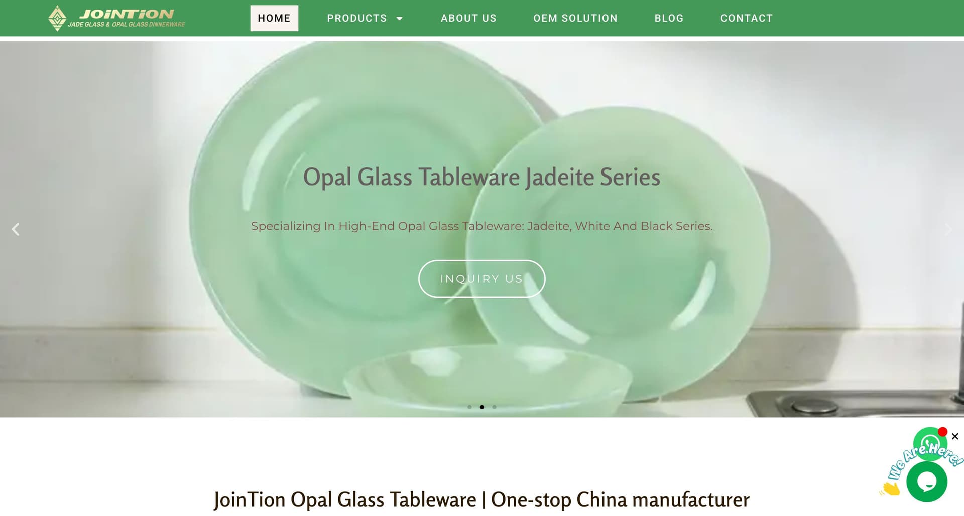 Opal Glass Tableware - Product Image