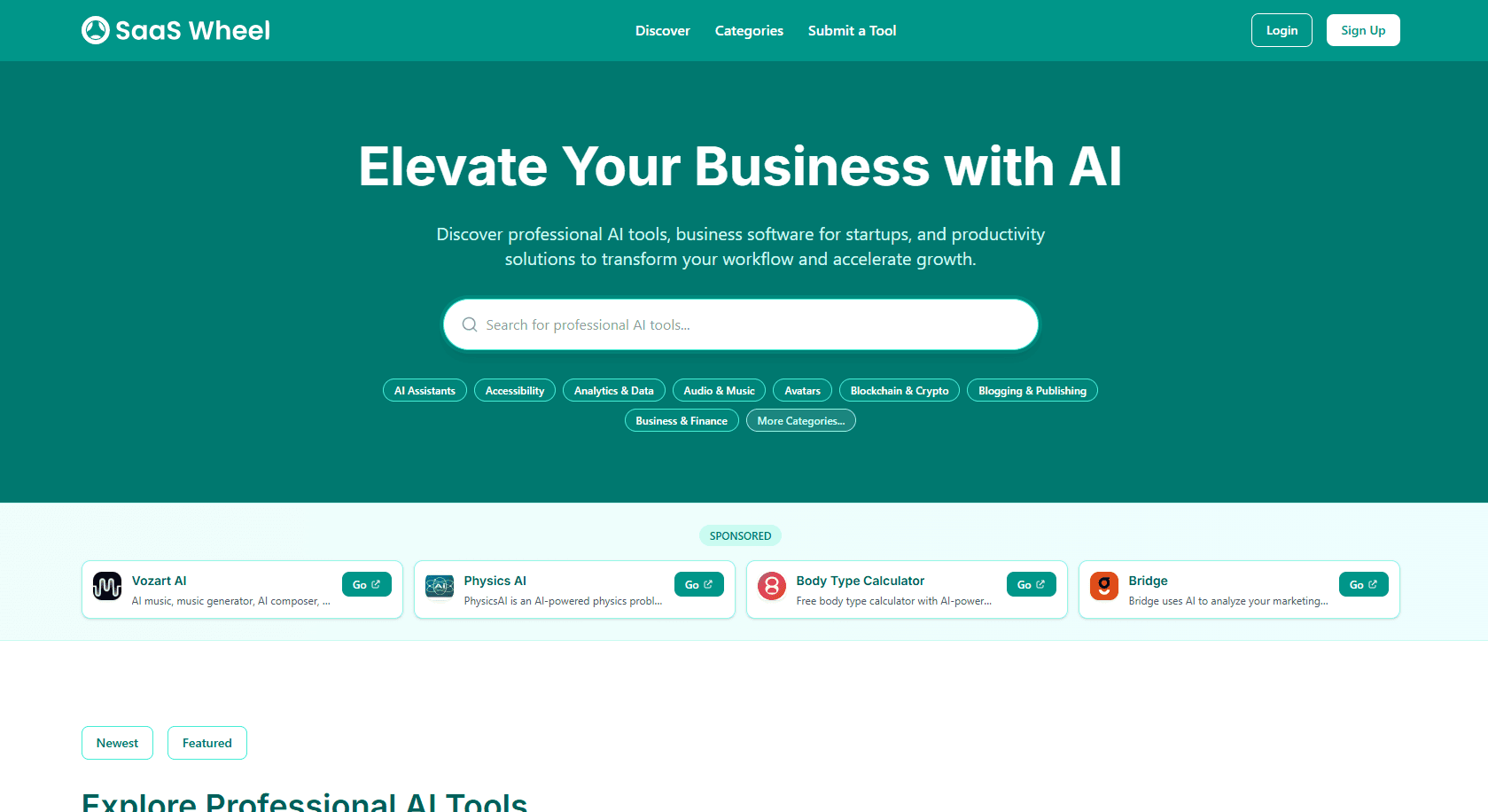 SaaS Wheel - Product Image