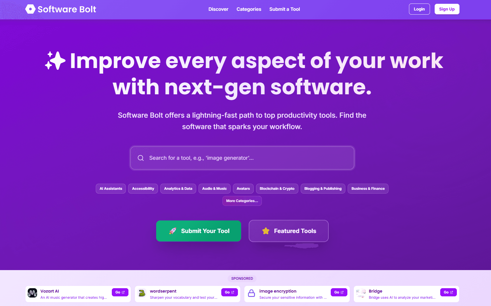 Software Bolt - Product Image