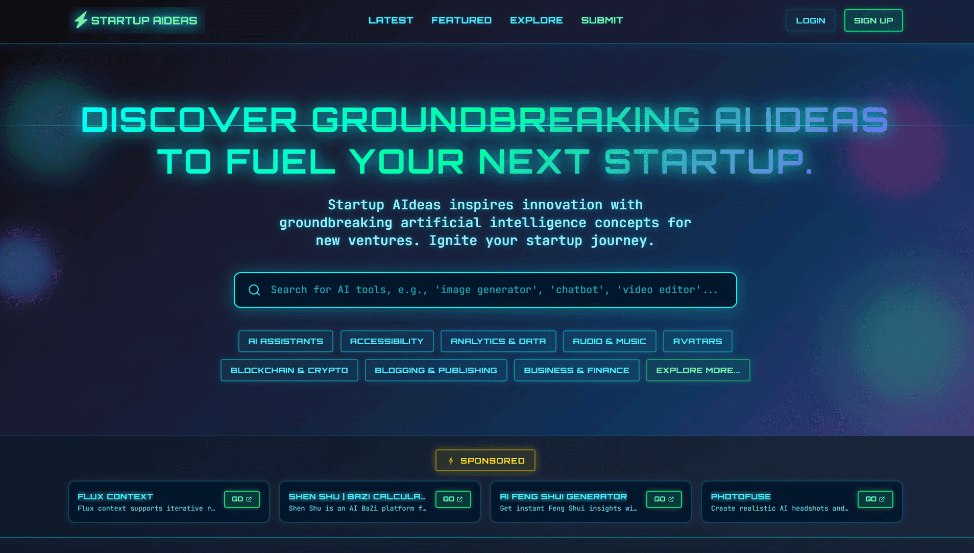 Startup AIdeas - Product Image