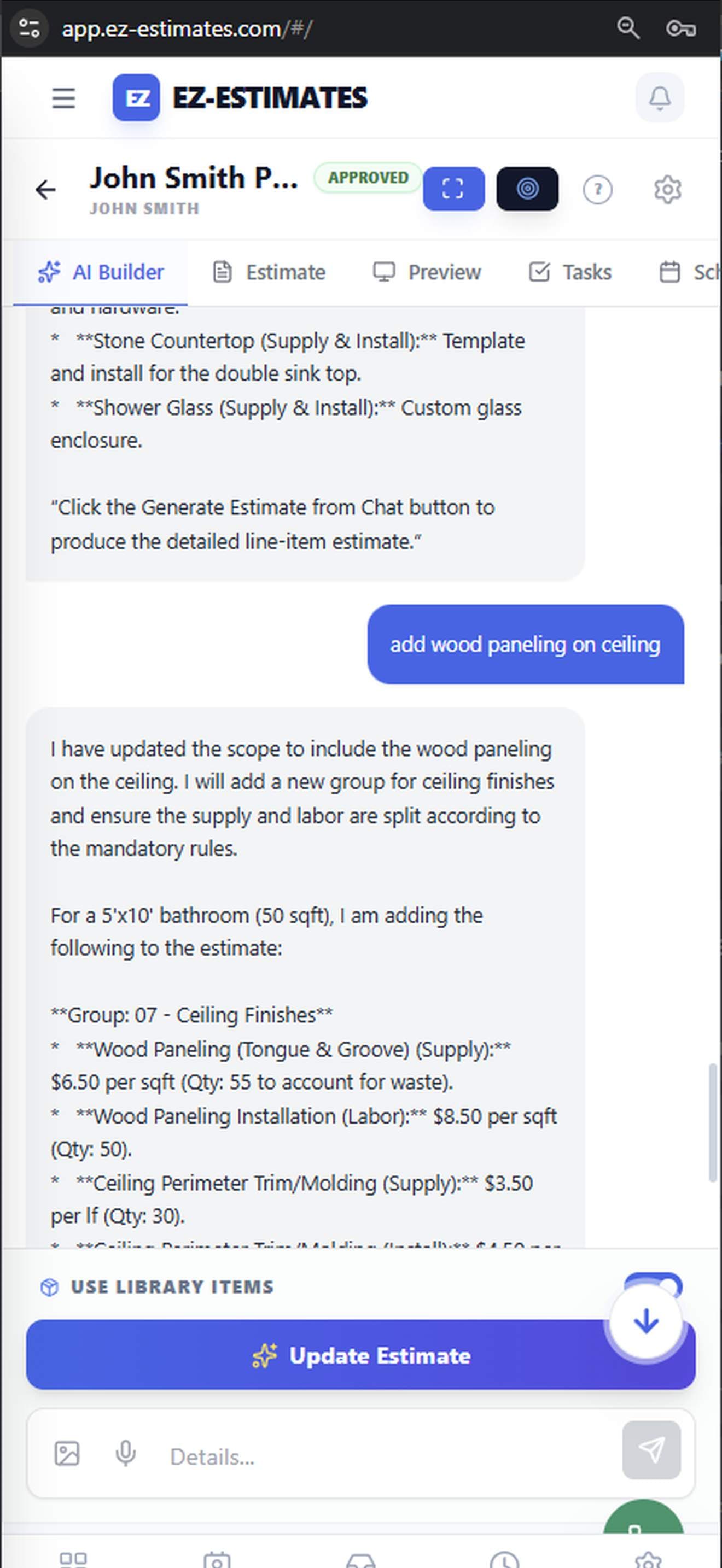 EZ-Estimates - Product Image
