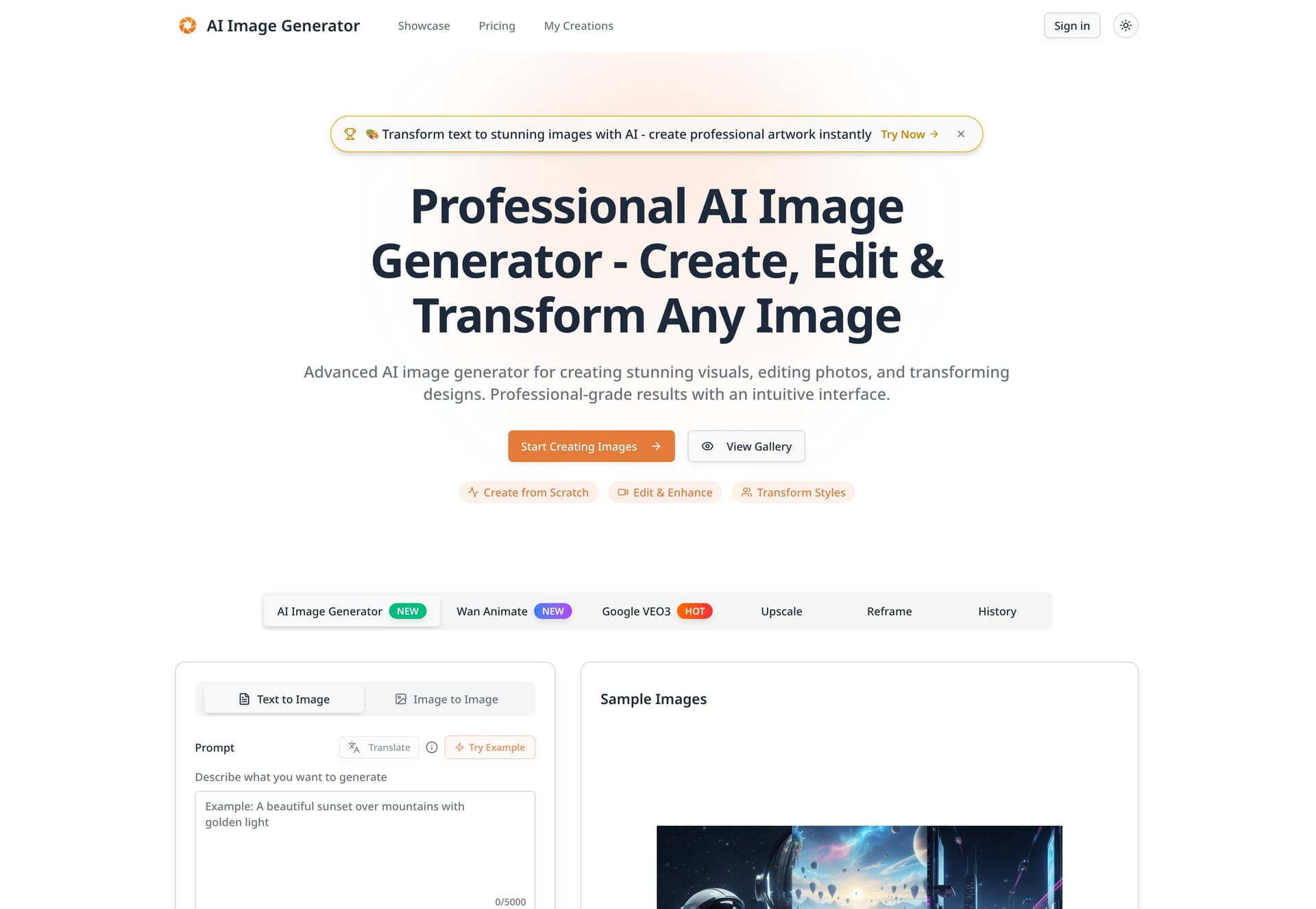 AI Image Generator - Create, Edit & Transform Images - Product Image