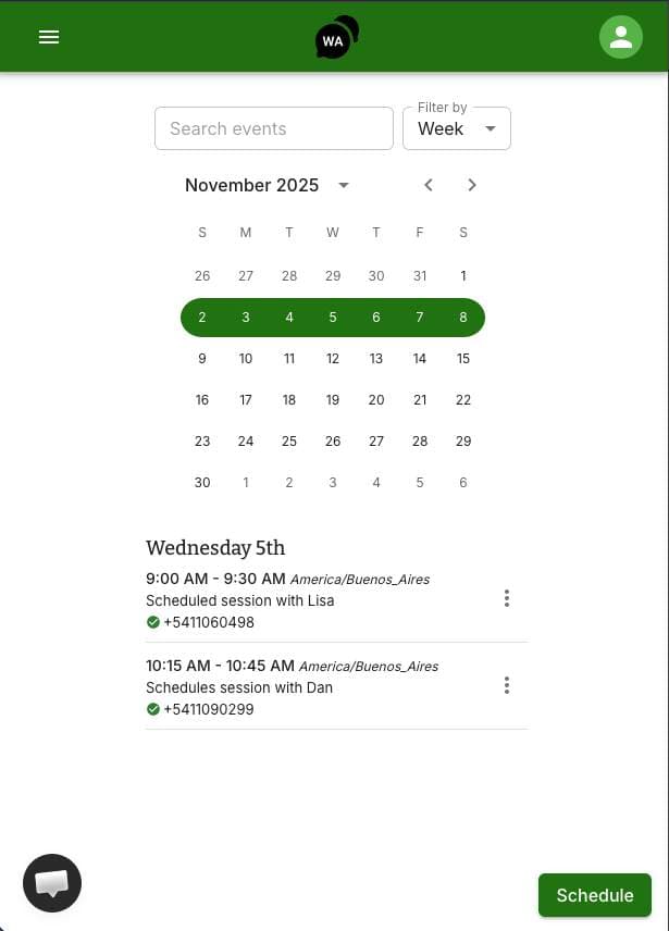 WA Reminders - Product Image