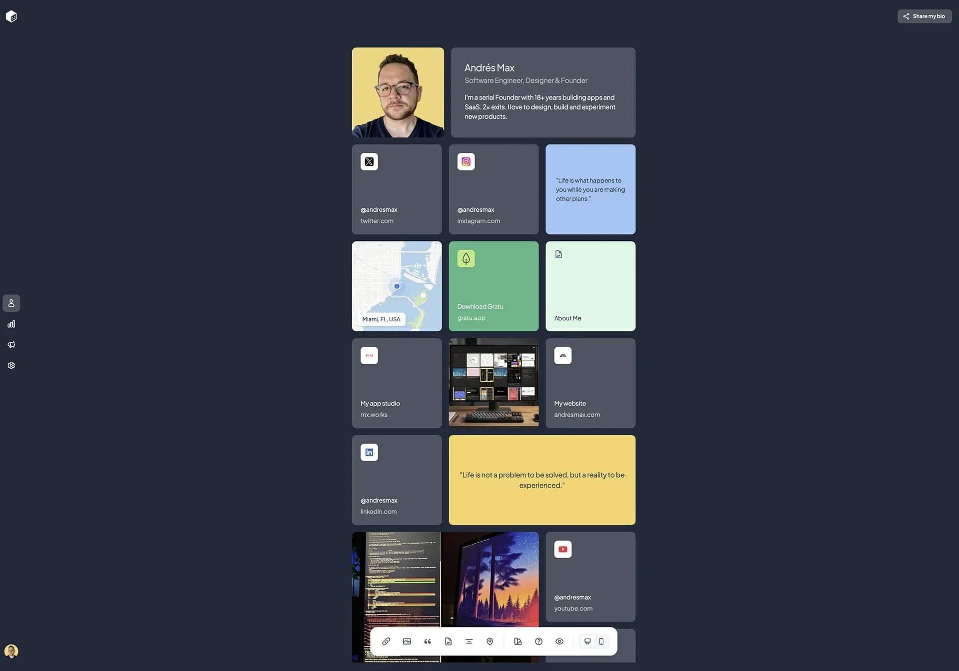 tini.bio - Product Image