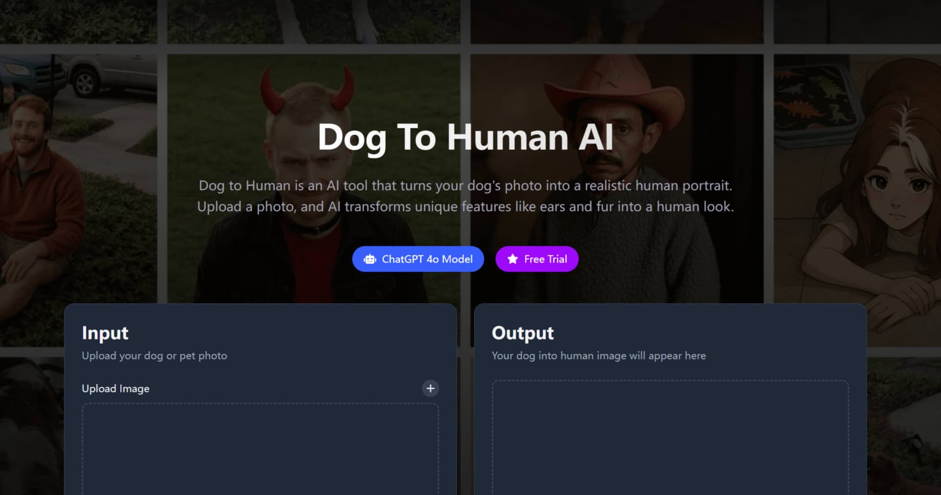 Dog Into Human AI - Product Image