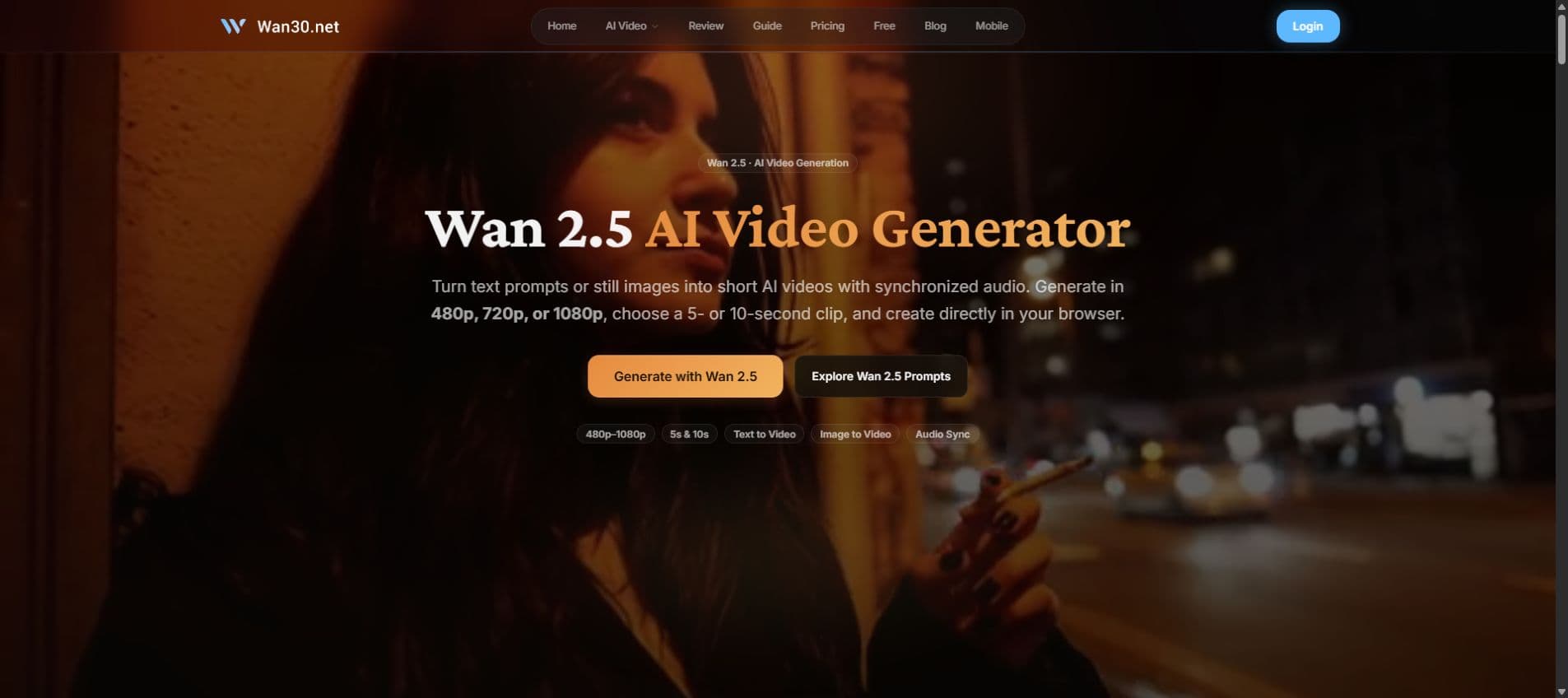 Wan 2.5 AI Video Generator logo