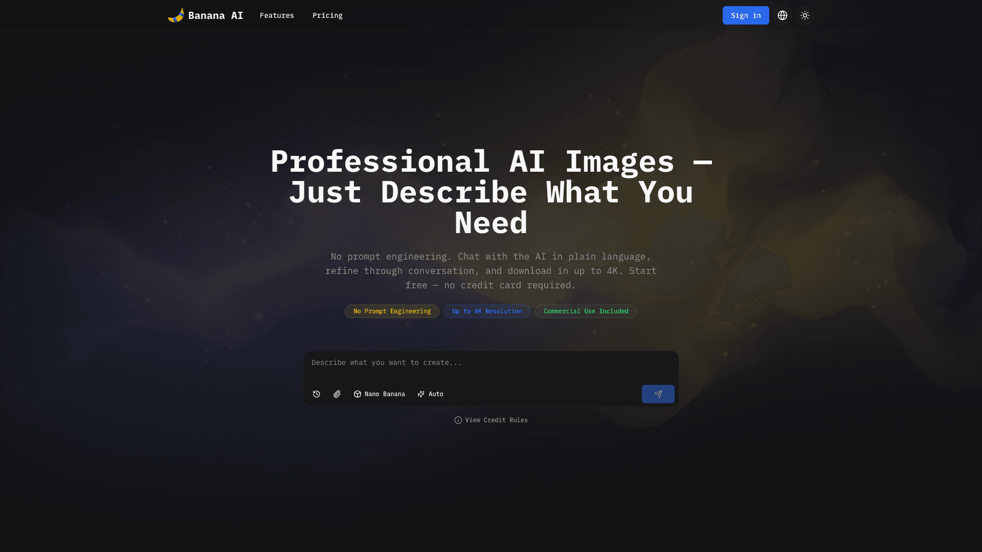 Banana AI - Product Image