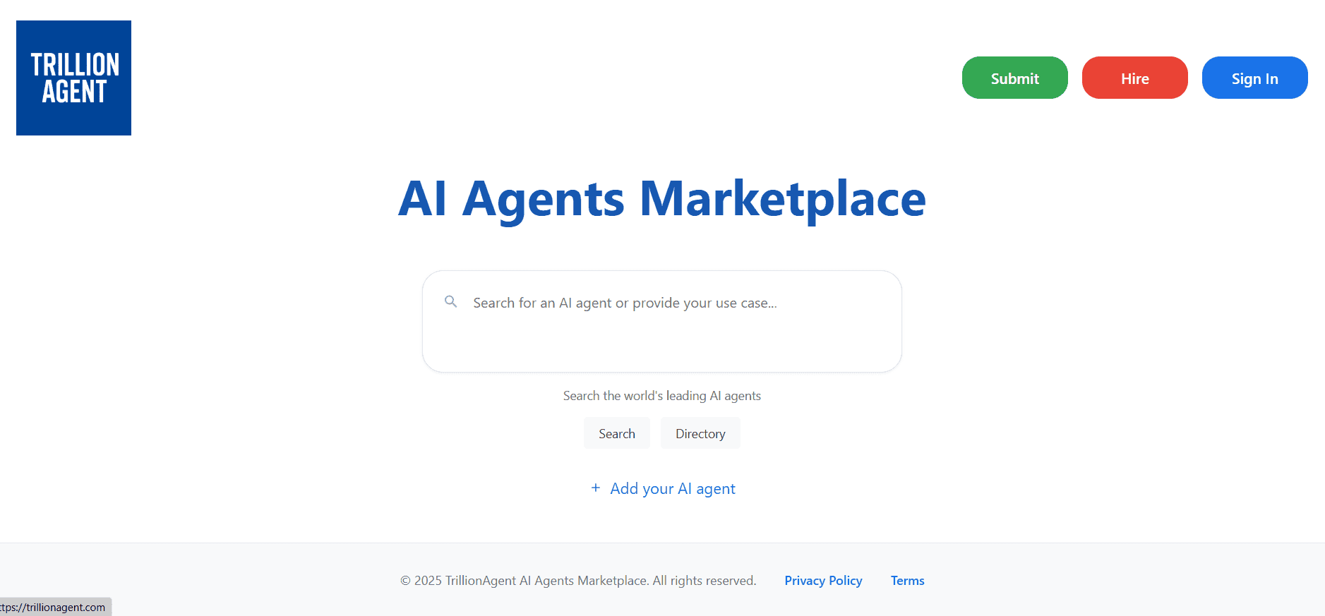 AI Agents Marketplace - Product Image