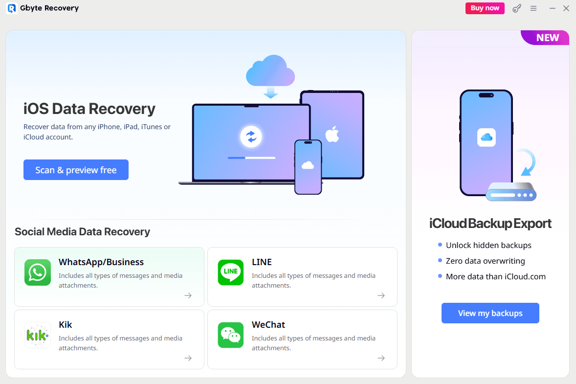 Gbyte Recovery - Product Image