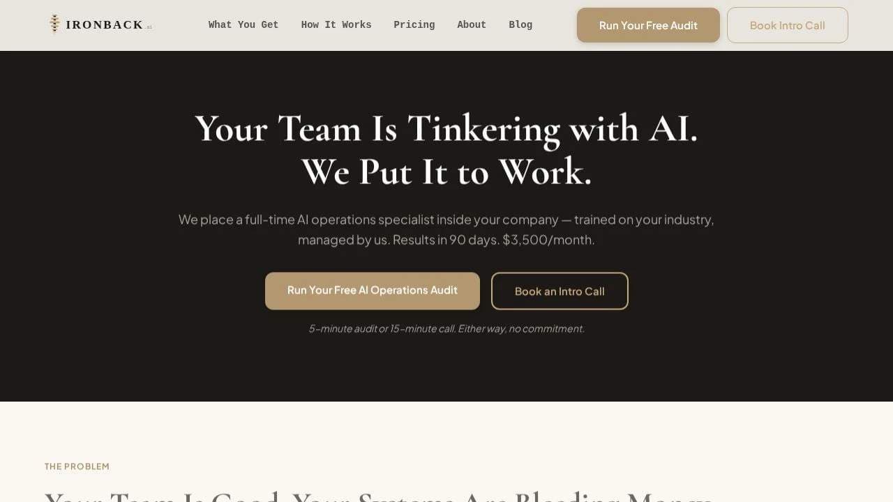 Ironback - Product Image