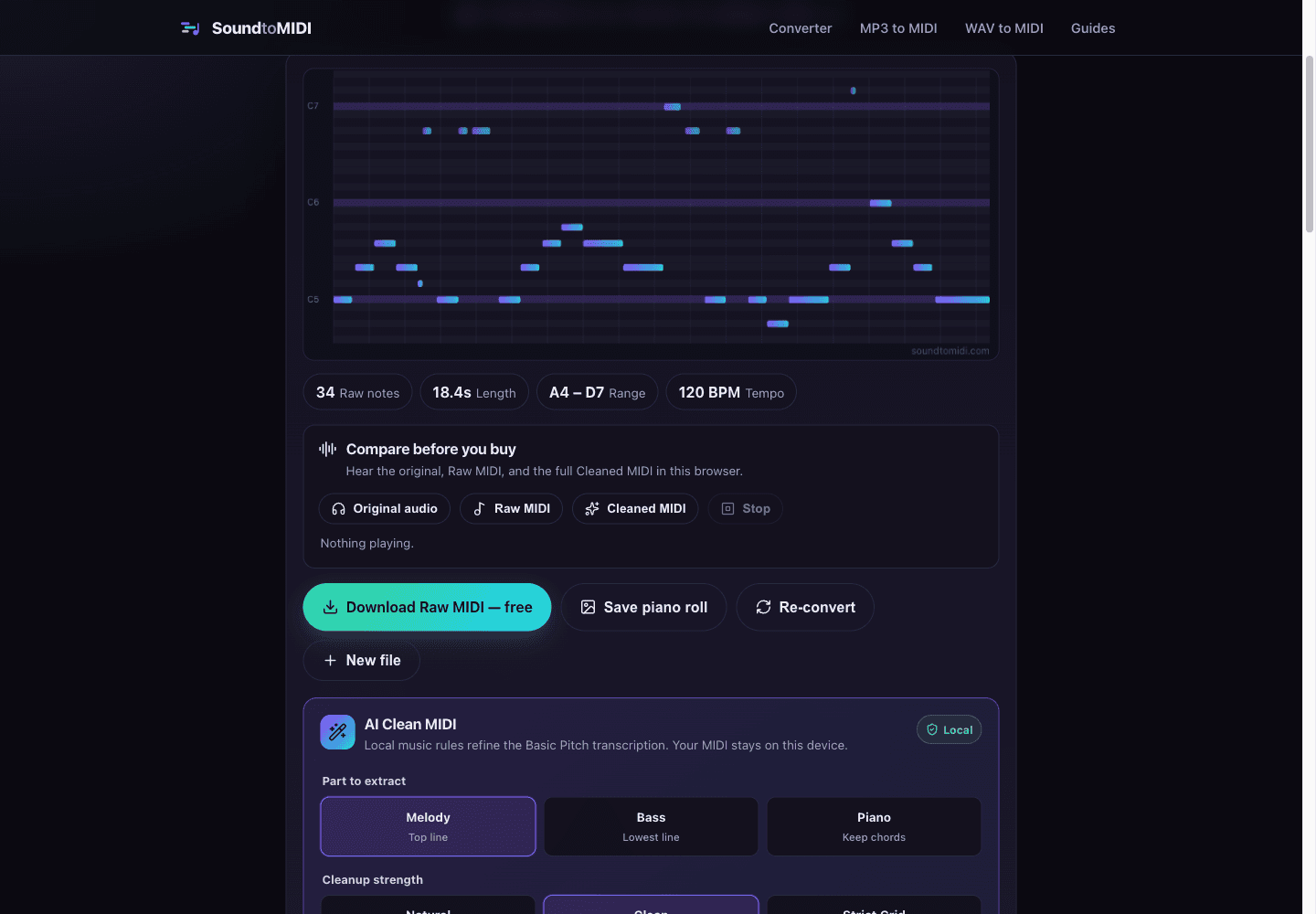 SoundToMIDI - Product Image