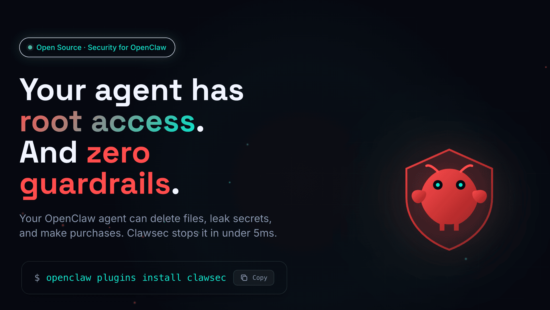Clawsec.bot - Product Image