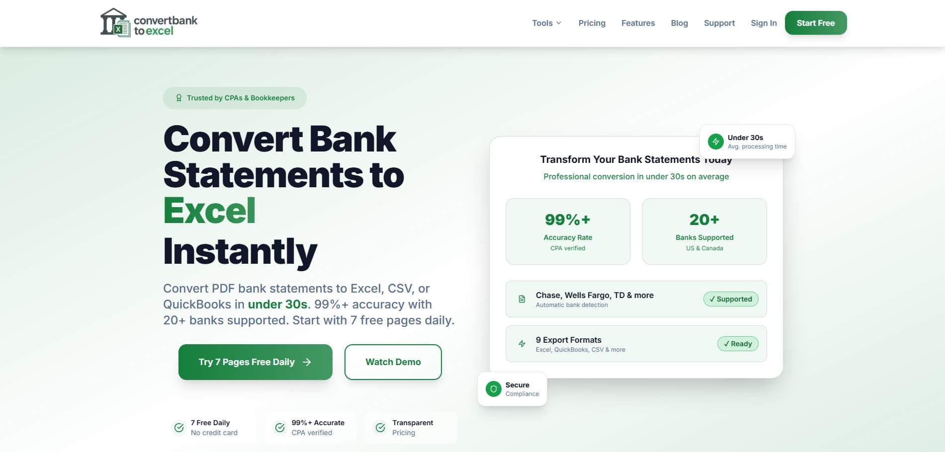 ConvertBankToExcel - Product Image