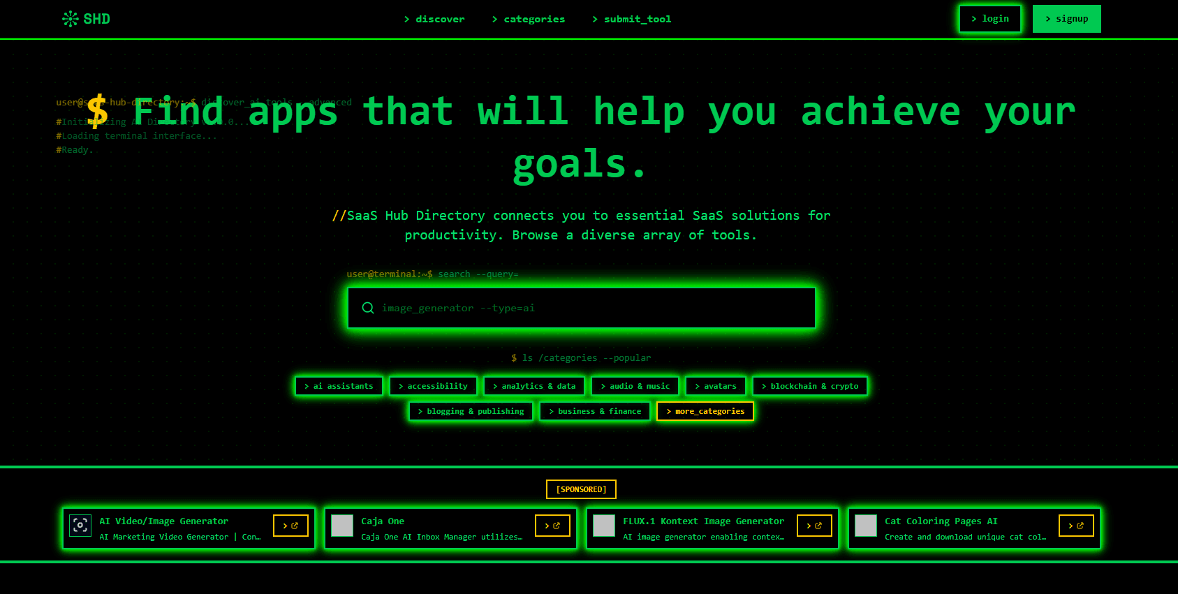 SaaS Hub Directory - Product Image