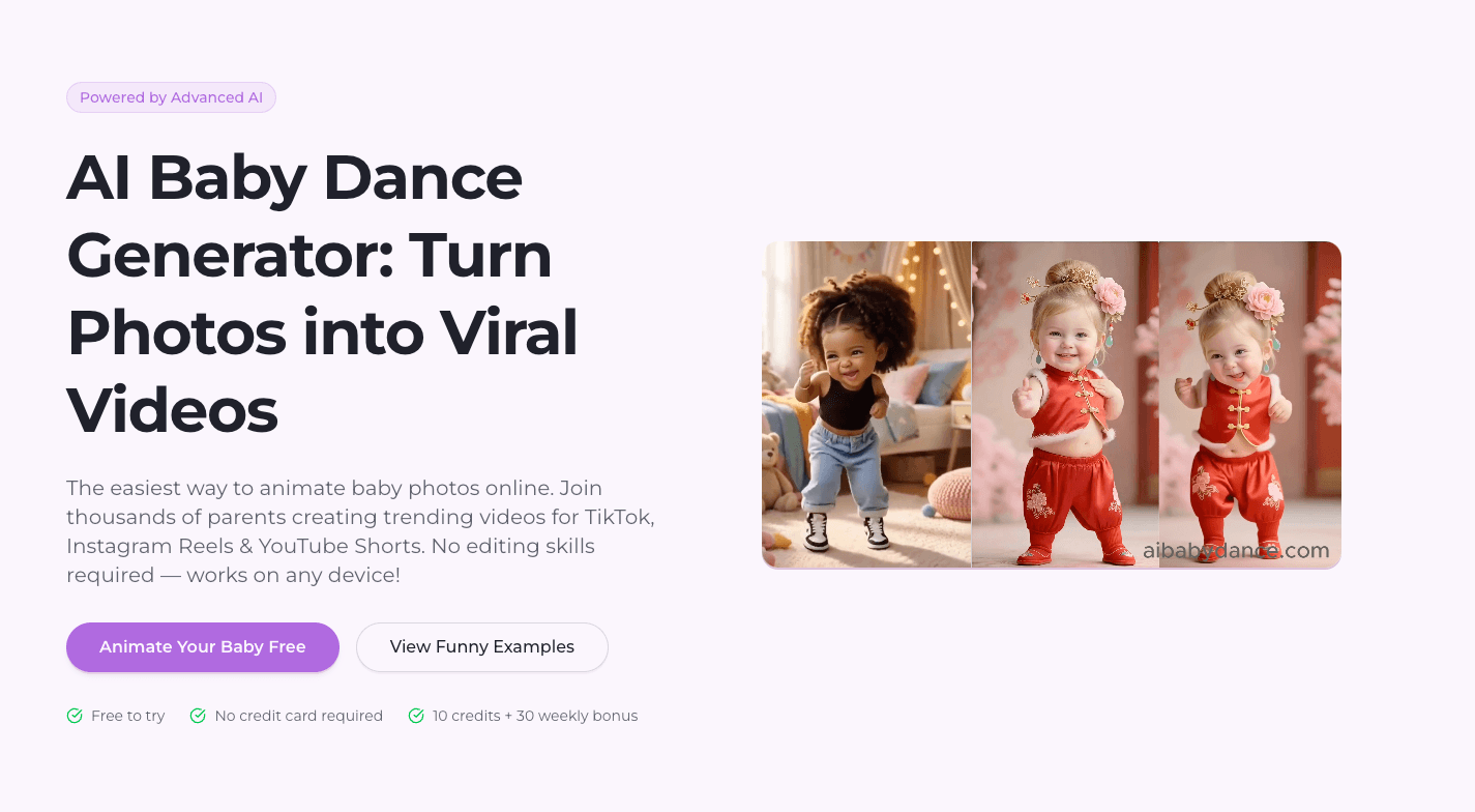 AI Baby Dance - Product Image