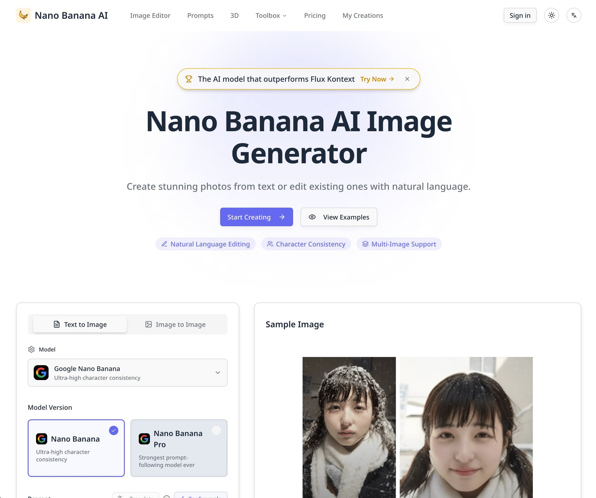Nano Banana AI — AI Image Generator & Editor - Product Image