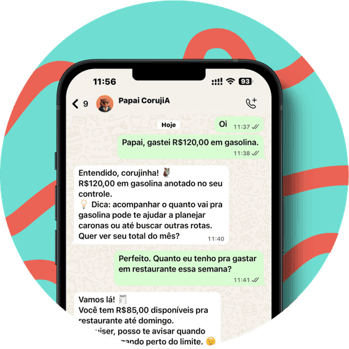 Papai CoruIA - Seu Assistente Financeiro com IA no WhatsApp - Product Image
