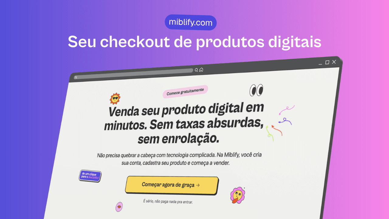 Miblify - Seu checkout de produtos digitais - Product Image