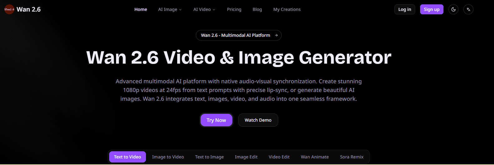 Wan2.6 - Product Image