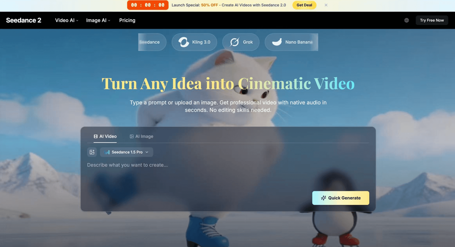 Seedance 2.0 - Product Image
