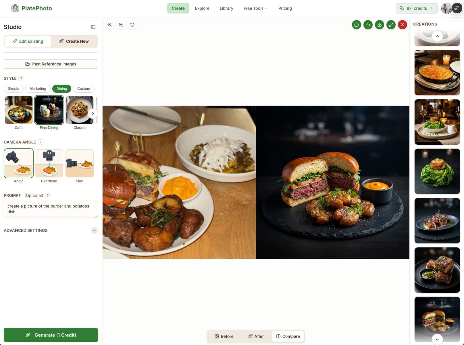 Plate Photo AI - Product Image