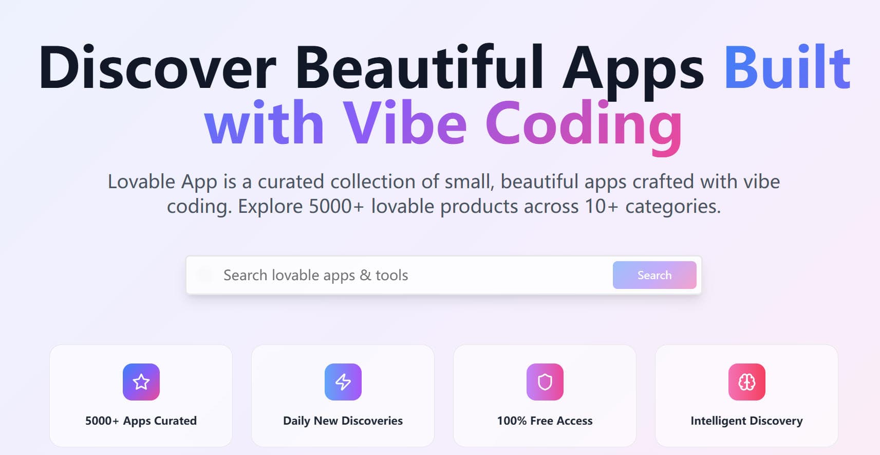 Lovable APP - Product Image