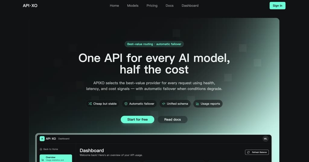 APIXO - AI api platform - Product Image