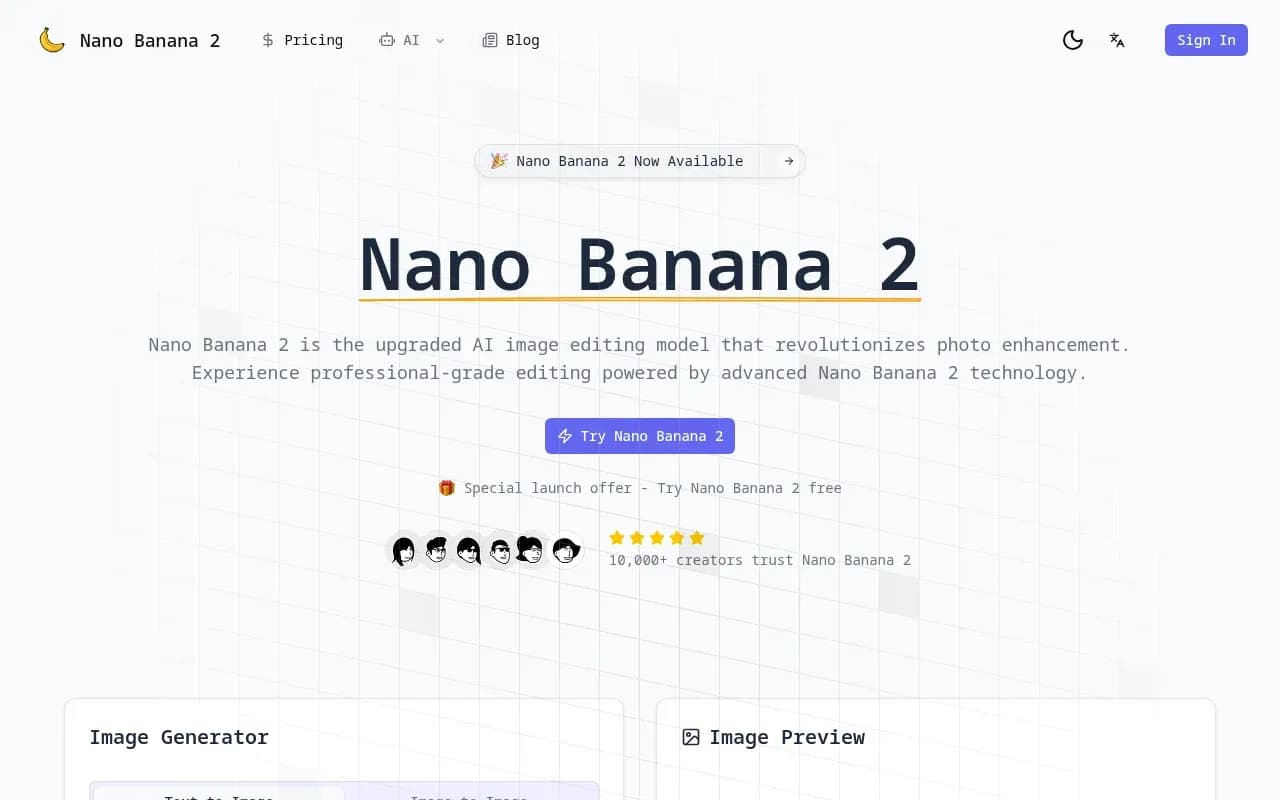 Nano Banana Pro - Product Image